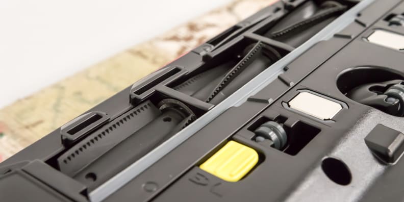 The brushroll is self cleaning.
