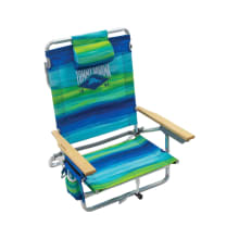 Product image of Tommy Bahama 5-Position Classic Lay Flat Folding Backpack Beach Chair