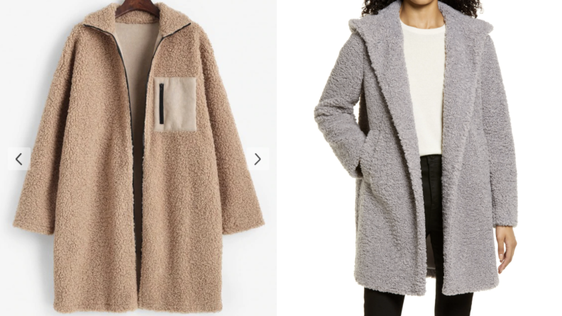 Zaful teddy coat