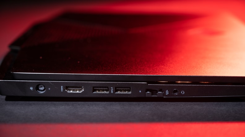 The HP Omen X 2S's ports