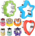Product image of Laxizar Cookie Cutters and Pastry Stamps Set