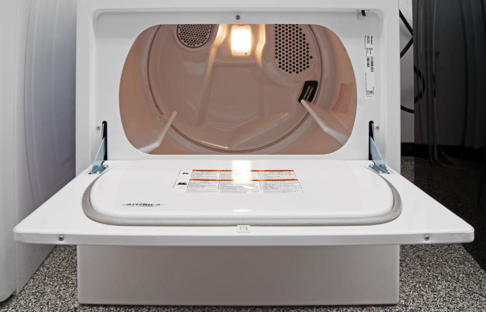 Whirlpool WED4915EW Interior
