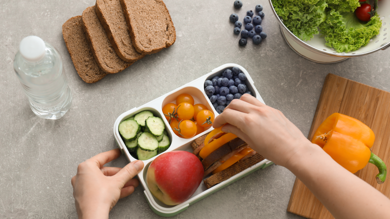 Packing lunch the night before reduces morning stress.