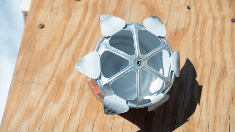 What the StoveTop FireStop looks like after deploying the agent.