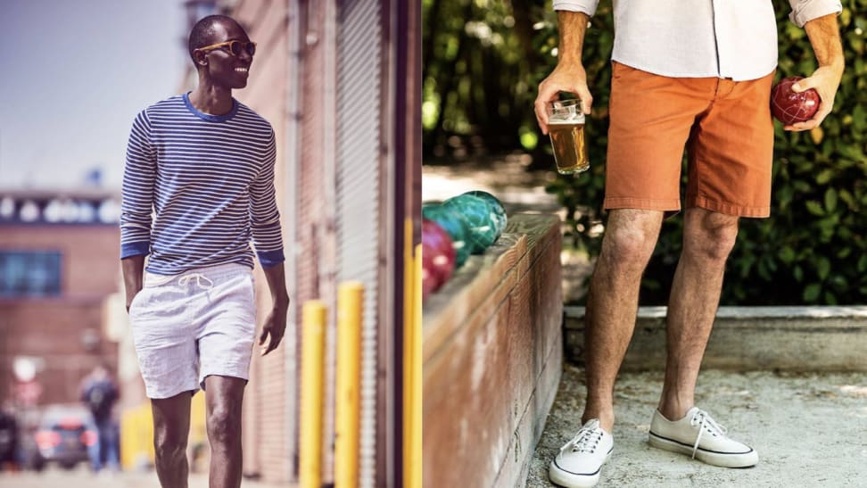 J.Crew and Flint and Tinder shorts for men