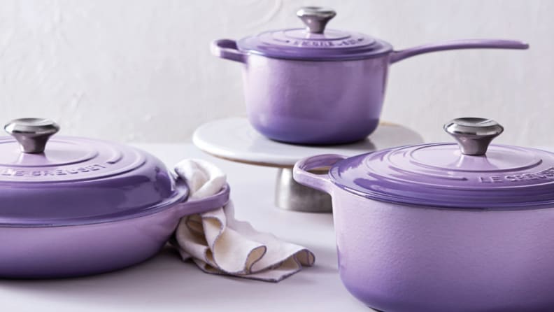 Le Creuset Dutch oven - purple ombre