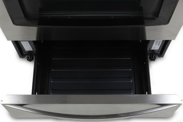 The Kenmore 95103's storage drawer.