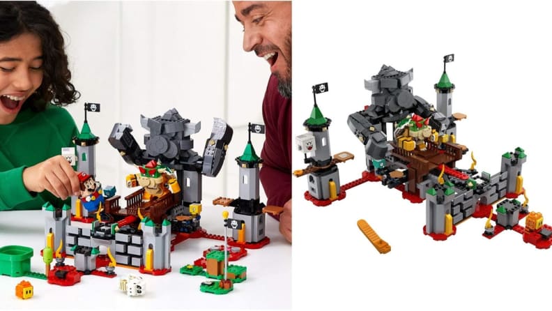Lego castle buildable toy.