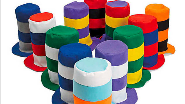 Kids Birthday Party Favors Stovepipe Hats