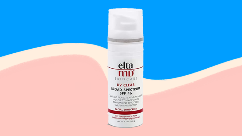 An image of a tube of EltaMD sunscreen.