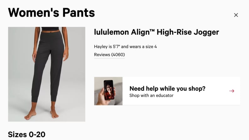 In love! Sized up in the align joggers for extra comfort! Joggers(8) Love  tank (6). : r/lululemon