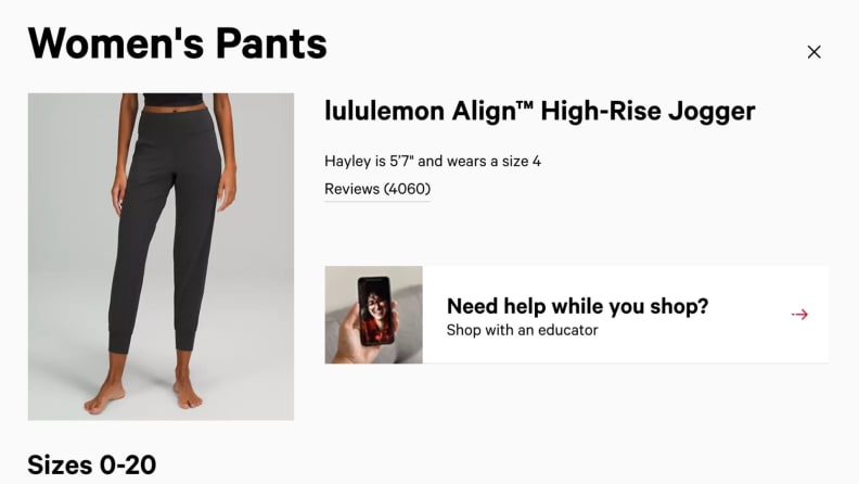 Travel Writer Review: Lululemon Align High-Rise Joggers