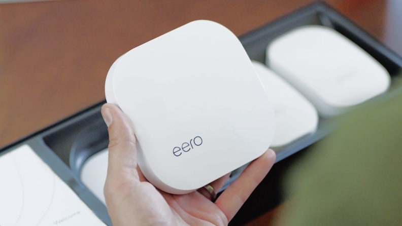 Eero is a mesh Wi-Fi system that you can use to replace a traditional router.