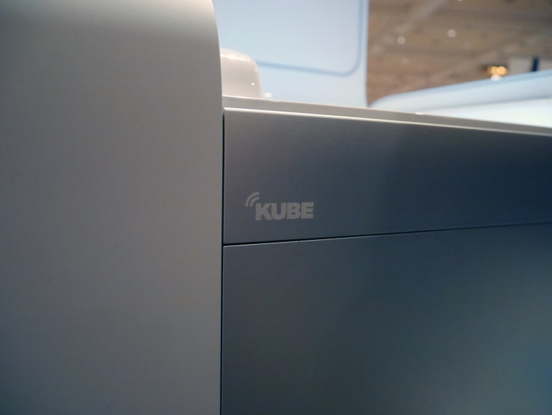 Closeup of Kube's front