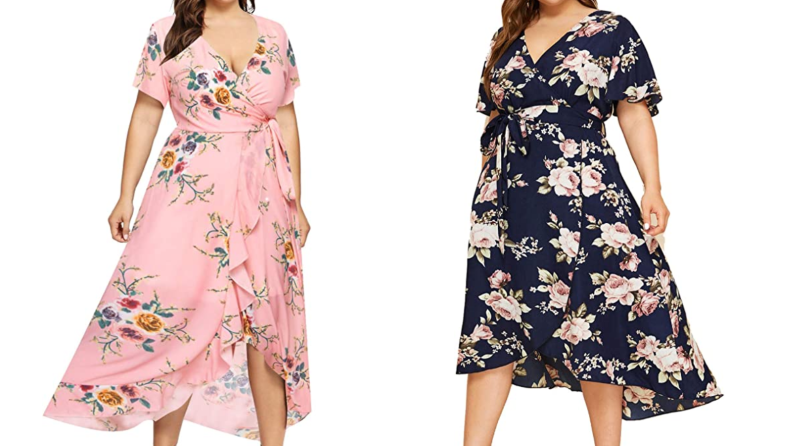 Amazon plus-size maxi dress