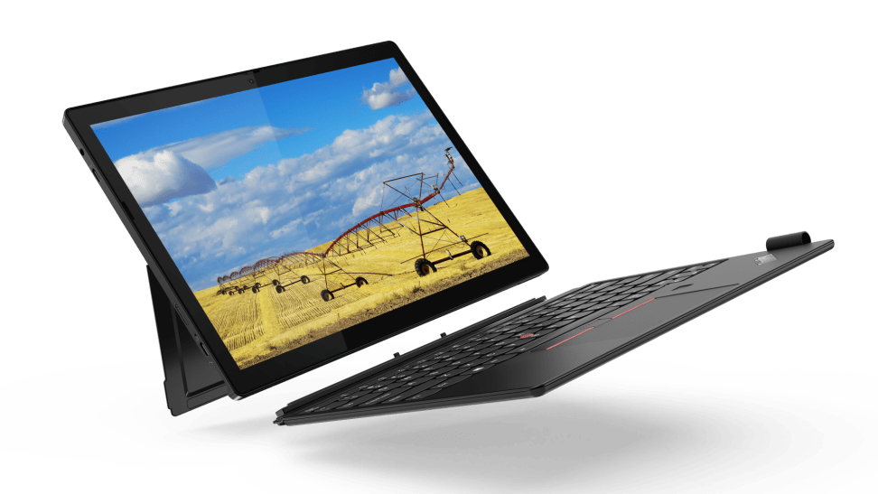 ThinkPad X12在平板模式下可拆卸