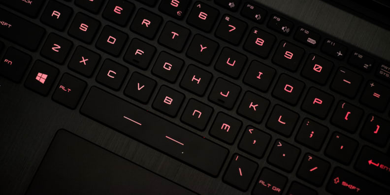 MSI GS40 Phantom Keyboard
