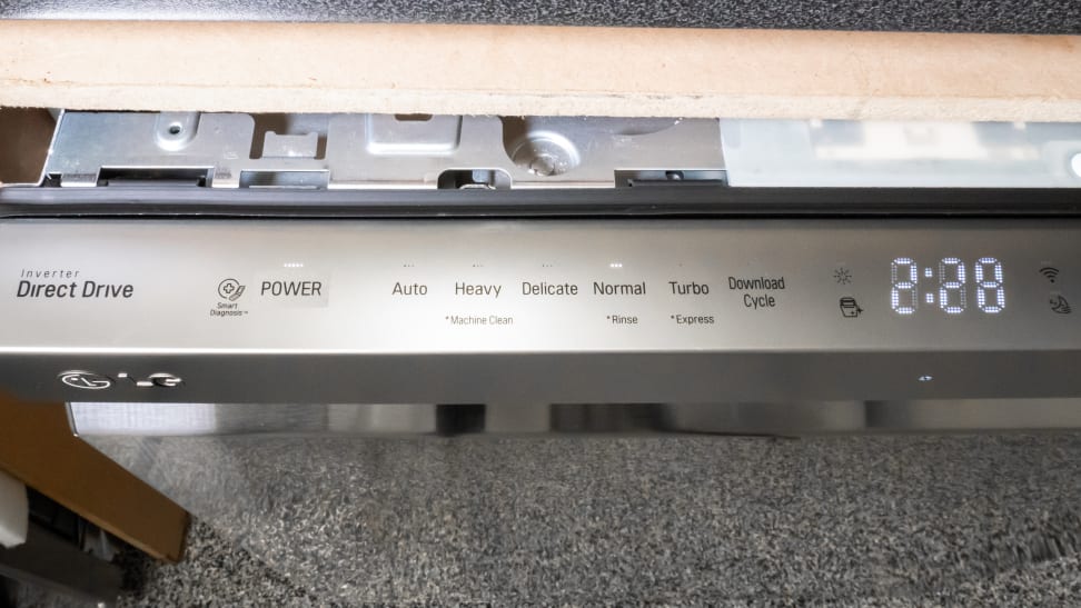 LG LDP6797ST control panel