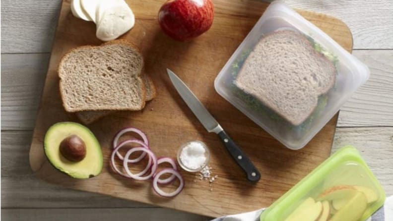 These reusable lunch bags are durable enough to sustain thousands of uses.