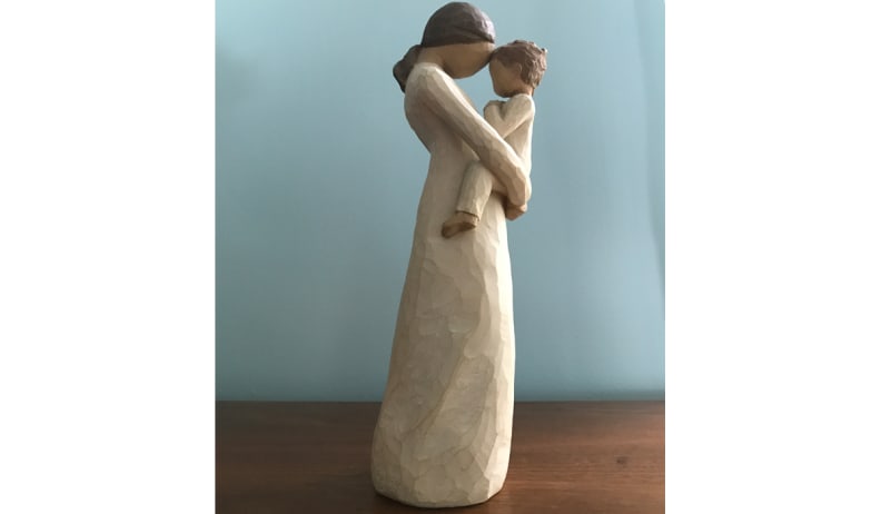 Mother and Child Statue