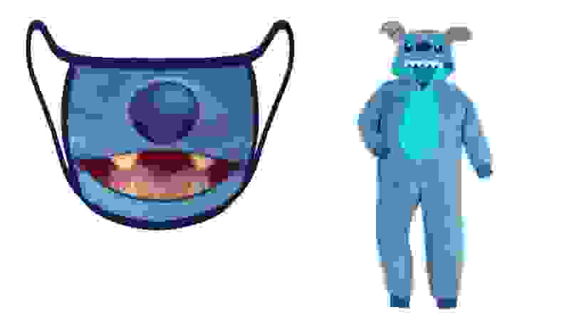 A Stitch mask and costume