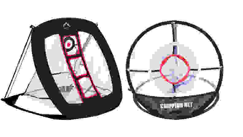 Two chipping nets, one from Himal Outdoors, and one from GuliriFei