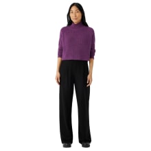 Product image of Eileen Fisher Merino Wool Crop Turtleneck Sweater