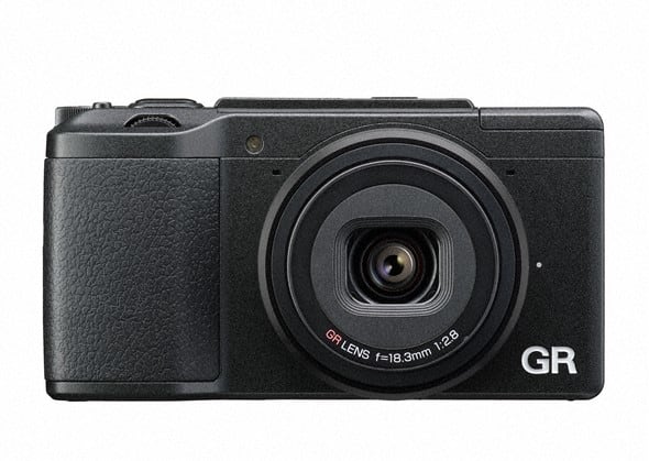 A manufacturer render of the Ricoh GR II