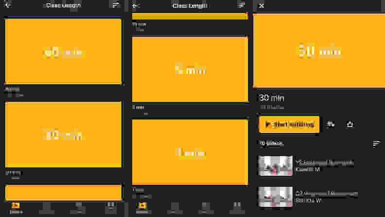 core power app class lengths