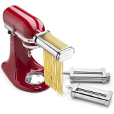  Pasta Attachment for KitchenAid Stand Mixer Included Pasta  Sheet Roller, Spaghetti Cutter and Fettuccine Cutter Pasta Maker Stainless  Steel Accessories 3Pcs by Gvode : Home & Kitchen
