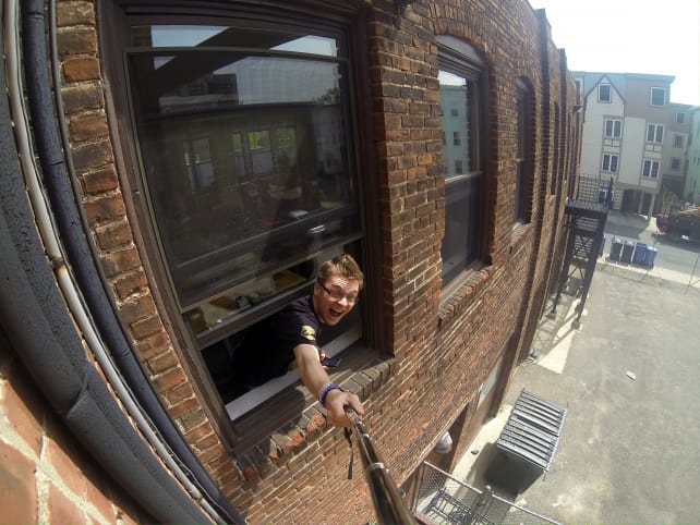 Out-the-Window Selfie