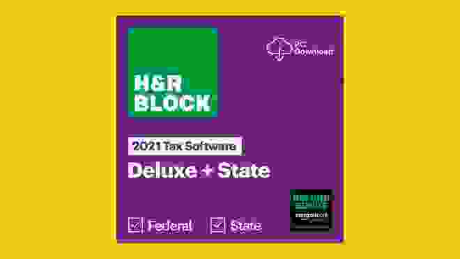An H&R Block Digital Download Banner