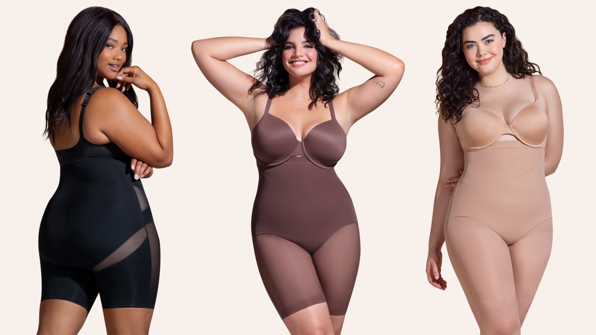 Link in my profile to shop these dresses and the @honeylove shapewear!