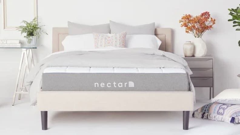 Nectar mattress in a bedroom