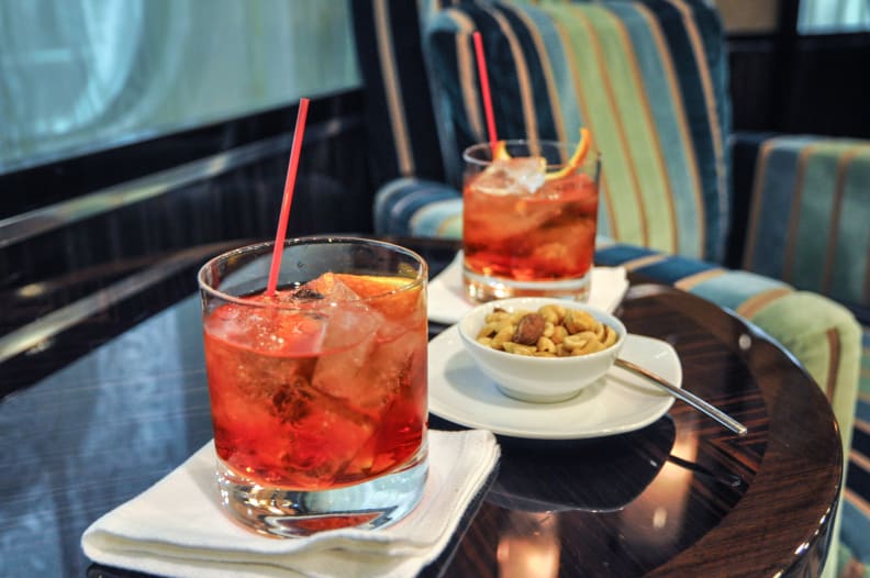 Negroni cocktail