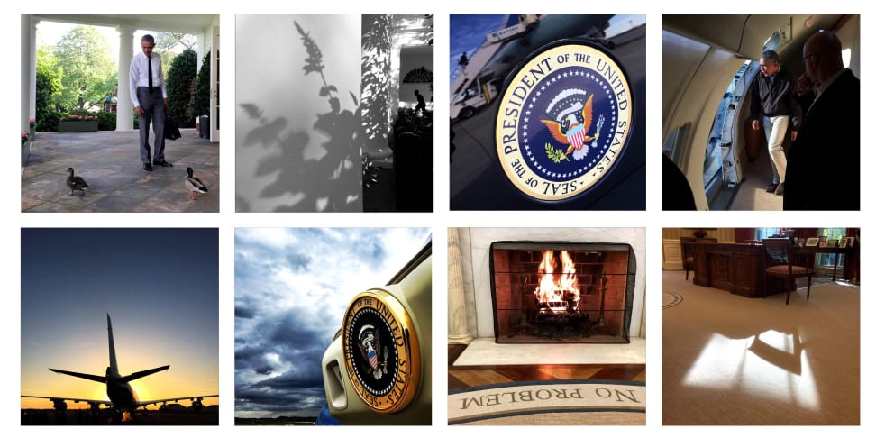 Instagram photos by White House photographer Pete Souza