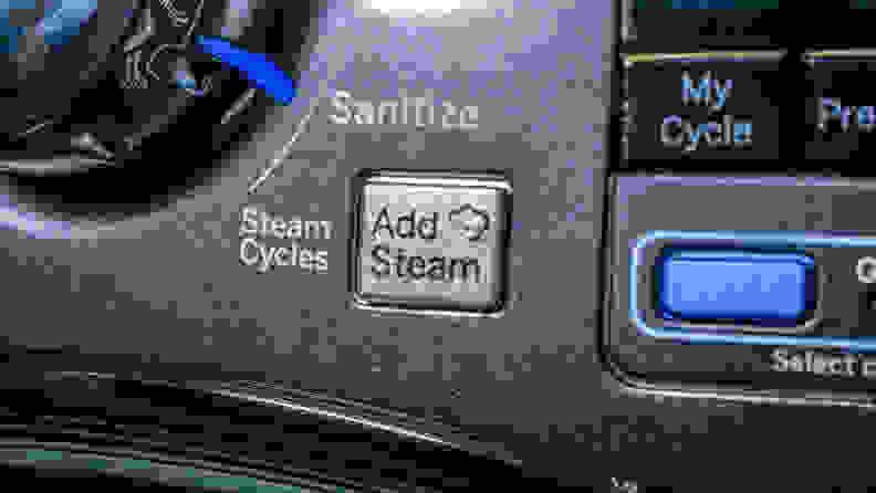 Steam is a feature typically only found on higher-end washers.