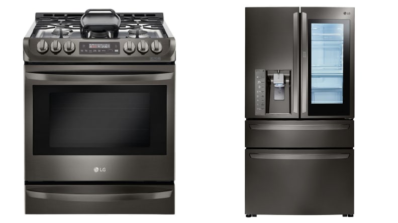 LG Black Stainless Steel Appliances
