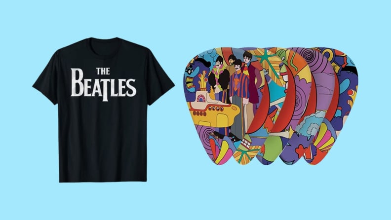 THEBEATLES guitar picks and shirt