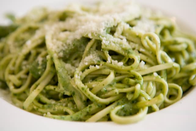 Pasta with pesto