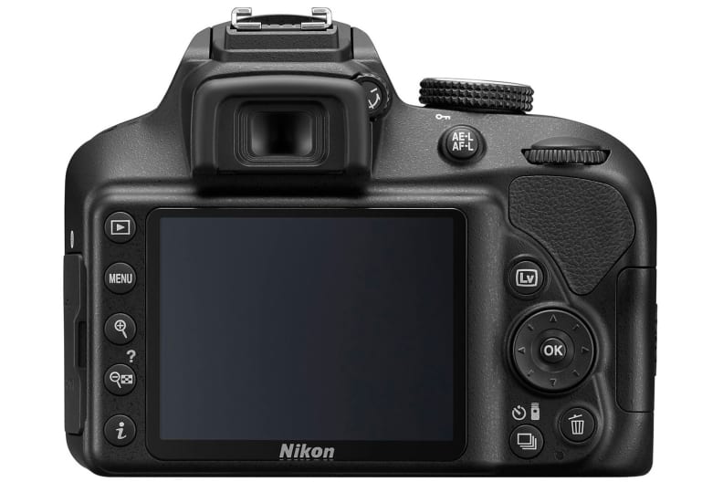 Nikon D3400 Rear View