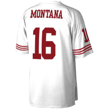 Product image of Men's San Francisco 49ers Joe Montana Replica Jersey