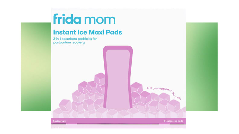 Frida Mom INSTANT ICE 2-IN-1 MAXI PADS (8 Count) For Postpartum Recovery