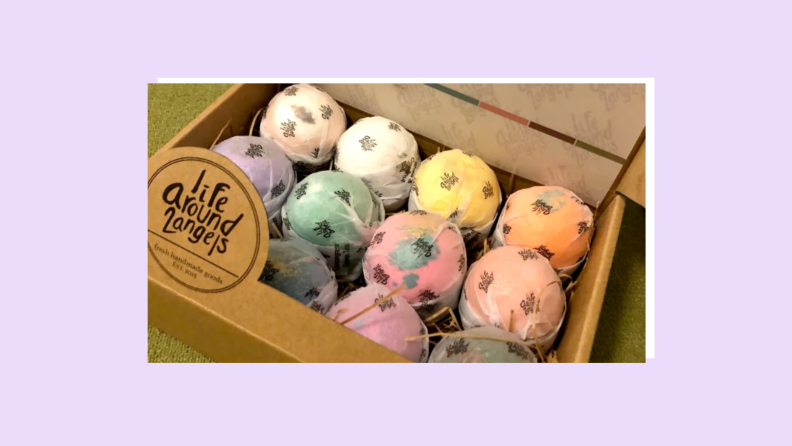 LifeAround2Angels bath bombs