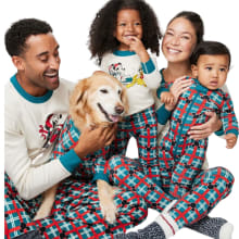 Product image of Disney Mickey Mouse Classic Holiday Plaid Dog Pajamas