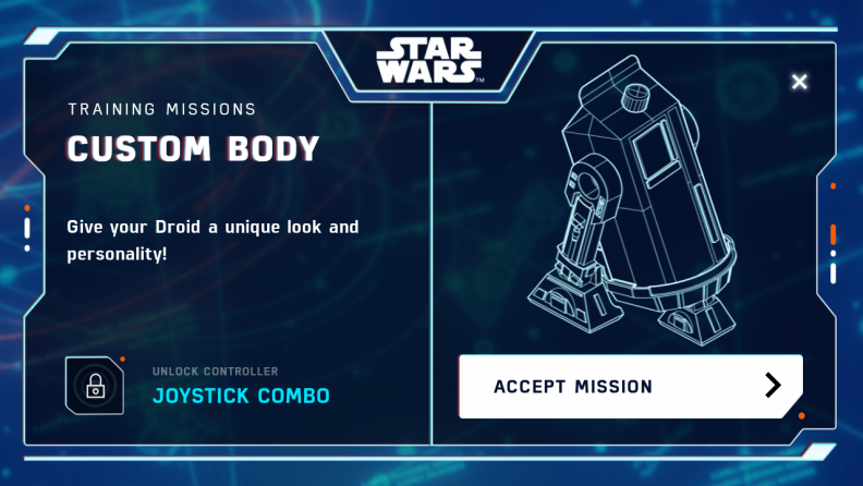 You can customize the Droid Inventor Kit with any robot body you can think of.