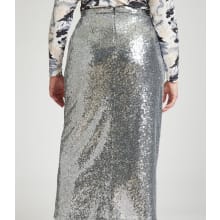 Product image of Eloquii Sequin Shimmer Maxi Skirt With Slit