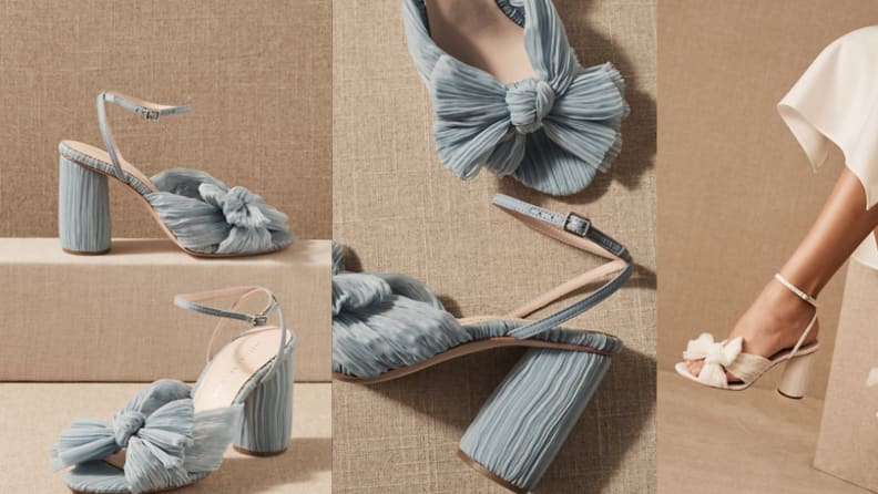 Invest in these ten blue wedding shoes come the big day.