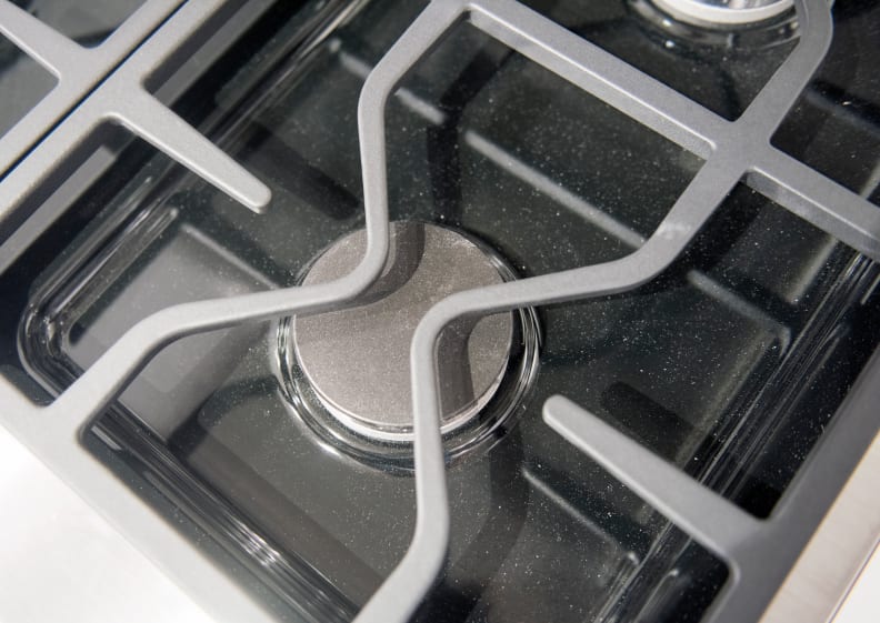 Miele HR1924DF burner closeup