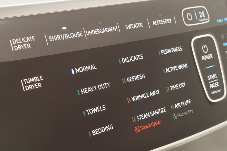 The FlexDry has more than a dozen cycles